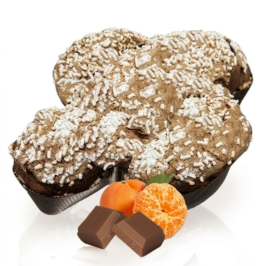 Colomba al Mandarino e cioccolato al latte