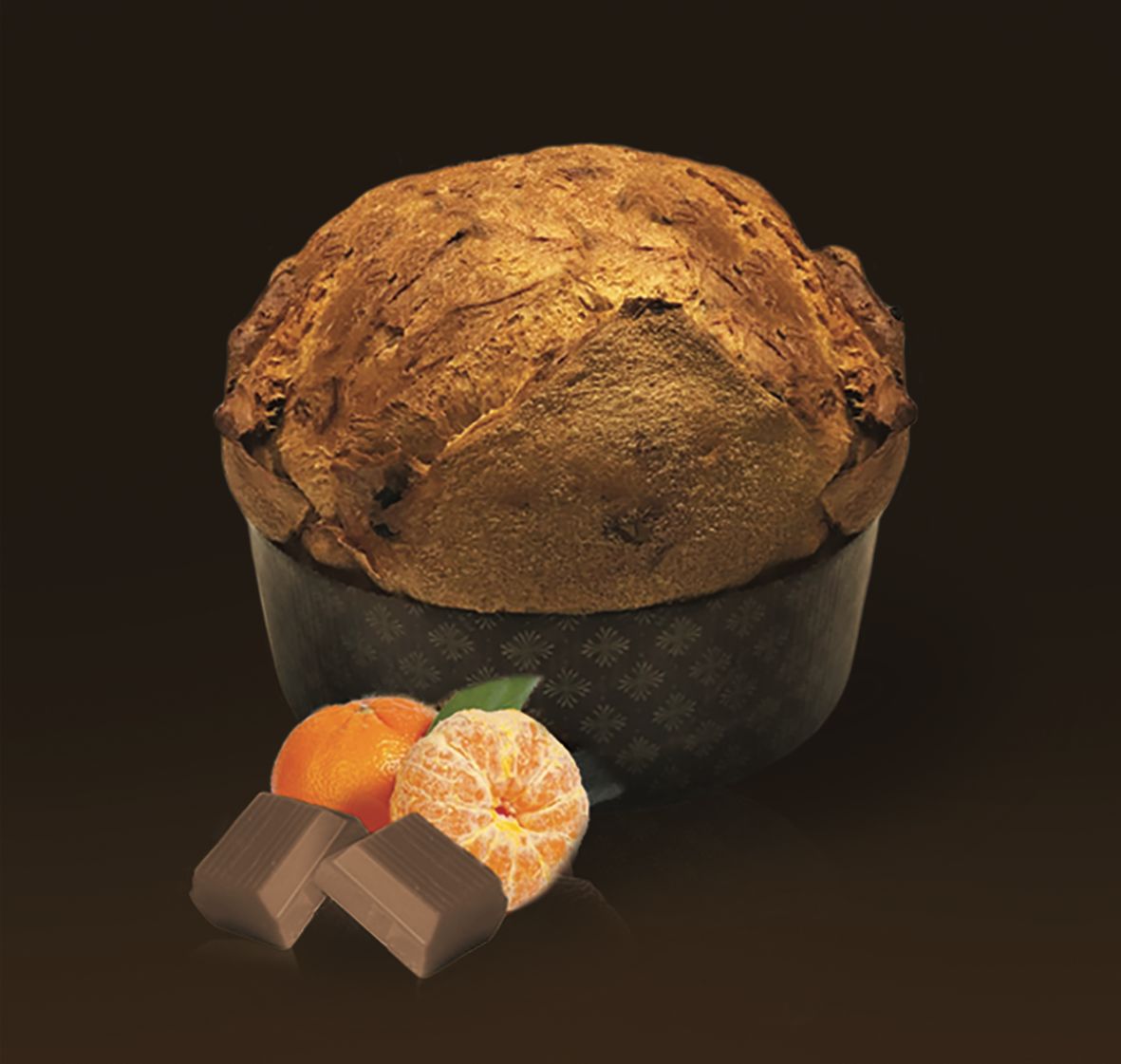 Panettone al Mandarino Tardivo di Ciaculli e Cioccolato al Latte